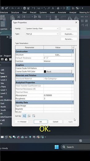 Draw Floors in Revit FAST ⚡(Step-by-Step)#revit #shorts #floorplan #viral #viralshorts #revitutorial