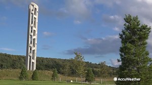 The Flight 93 Memorial Park, located at the crash site just outside Shanksville, Pennsylvania, uses wind and wildflowers to help preserve the memory of heroes. https://bit.ly/3hl6dFq | AccuWeather