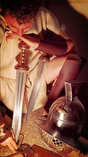 Spartacus & the Roman Gladius ⚔️ The Legendary Sword of Ancient Rome | DENIX Replica #romehistory