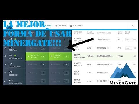 CÓMO USAR MINERGATE!!!- Tutorial