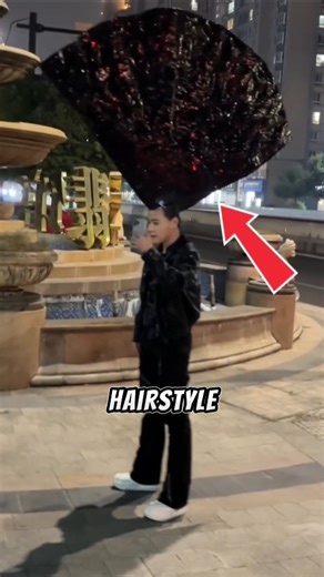 Do you want to try this punk hairstyle? #shorts