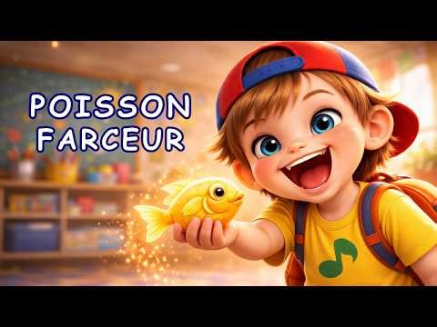 👉 Poisson d’Avril Rigolo 🐟 | Chanson Enfant Farce & Blague