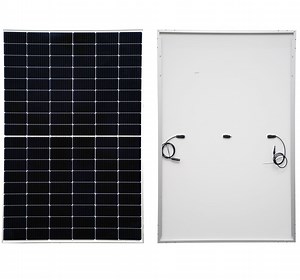 [Hot Item] 420W-430W Full Black Bifacial Glass Monocrystalline Solar PV Module for Solar System