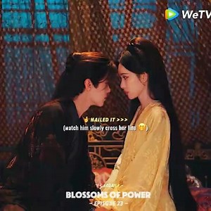 the progress bar has reached 99% now 🤭 #BlossomsofPower #WeTV #heyu #mengziyi