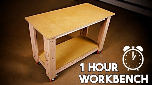 I made a workbench in a weekend with these free plans!