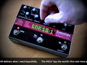 Eventide Pitchfactor: Part 1 - H910/H949