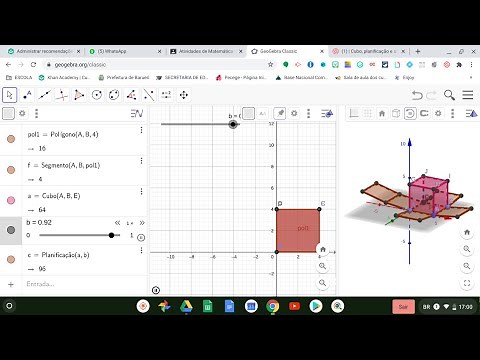 Unidade de volume – GeoGebra