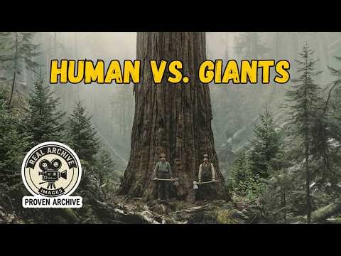 Rare Logging Photos 1894-1915: The World Before Heavy Machinery