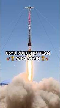 University of Sydney Rocketry Team wins international rocket competition 🚀 #USYD #Rockets #IREC
