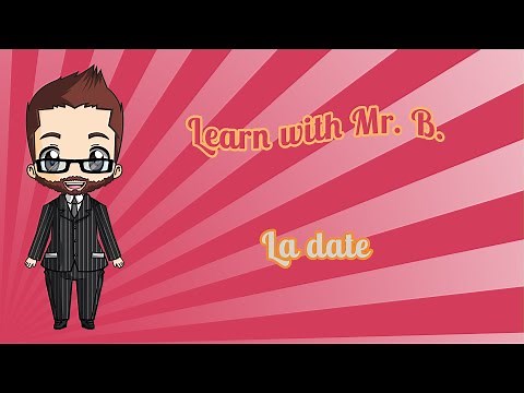 La date en anglais