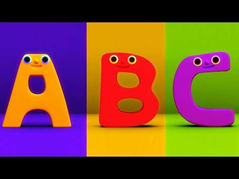 • A is for Apple - ABC Phonics Song | Nursery Rhymes in English | Count to 10 Numbers Song