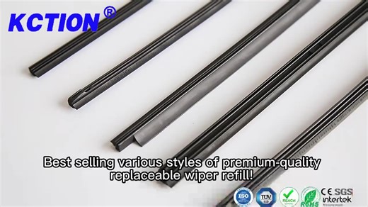 Premium 10mm Natural Rubber Wiper Blade Refill for Q7 EDGE DS5 Cars-14