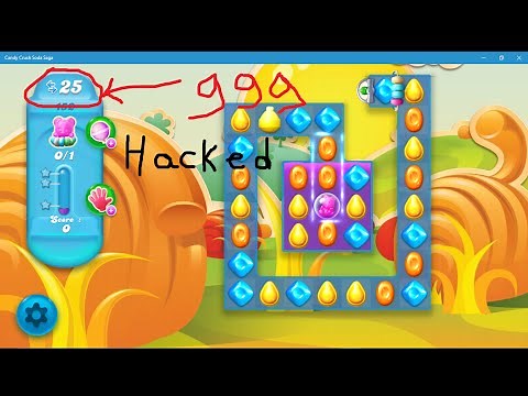 Candy Crush Soda Saga HACKE on Windows 10/ 8.1 / 8 with easy steps !!