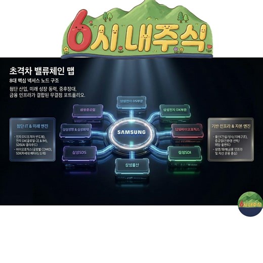 삼성그룹 지배구조 & 밸류체인 총정리 (삼성물산이 정점인 진짜 이유)