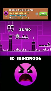 Jumper Clicks Limited ☠️ #geometrydash #gd #shorts