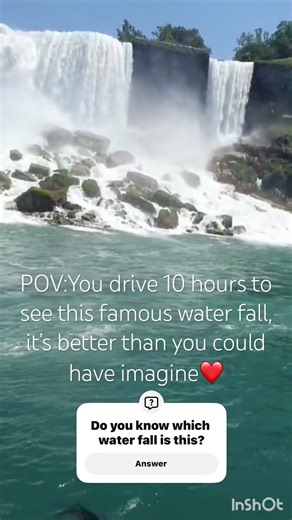Most famous waterfall in America# waterfall#breathtaking#viral #foryou #fyp#musica#song#cruiseride