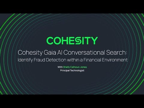 Cohesity Gaia AI Conversational Search: Identify Fraud Detection within a Financial Environment