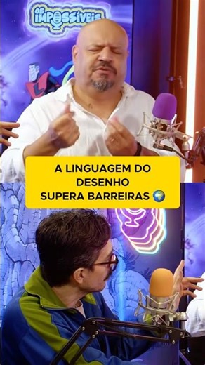 DESENHO É A LINGUAGEM QUE QUALQUER SER HUMANO ENTENDE!