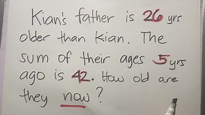 Age Problem | Philippine Review Center