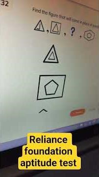 Reliance foundation scholarship aptitude test 2025🔖📚Today was my test and I took some pictures.