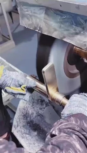 Grinding and polishing of basin faucet#Face basin faucet#Kitchen faucet grinding#Machine grinding#Grinding and polishing of basin faucet