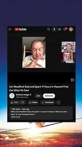 When Jim Woodford died, he spent 11 hours in Heaven. When he came back, he was changed forever. This Sunday, hear Jim Woodford's gripping first-hand account of heaven that will give you a greater understanding of life after death! #NearDeathExperiences #NDE #ImagineHeaven #HeavenAnExpectedJourney #JimWoodford | Gateway Church