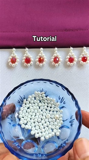 sequin tutorial / how to sew sequins #sewingtips #stonebeads #beads