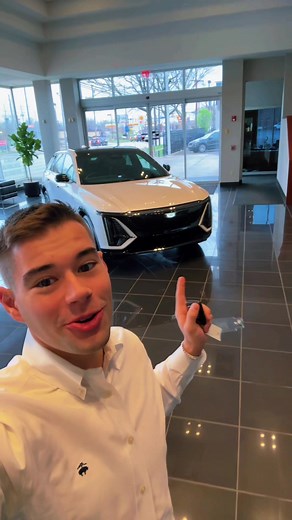 Cadillac Lyriq Juniper Green Interior Showcase in Cleveland