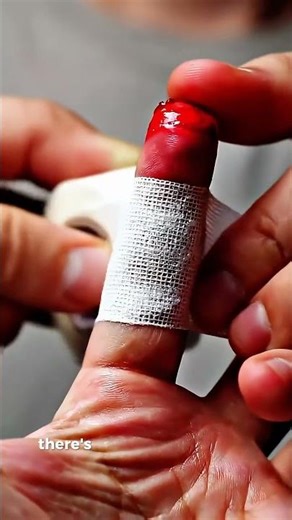 The Worst Thing You Can Do With a Cut Finger #shorts #health