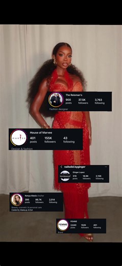 Olandria's Stunning Look at the 15 Percent Pledge Gala