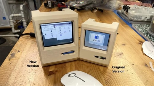 Apple and Raspberry Pi combine in this fan-made miniature Mac, comes in 'Small' or 'Tiny' sizes