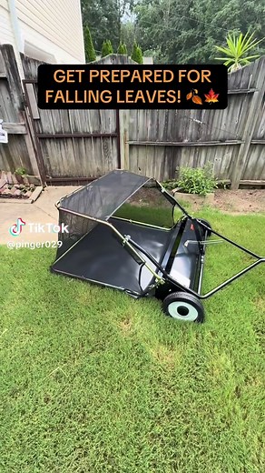 VEVOR Tow Behind Lawn Sweeper: Effortless Lawn Cleaning