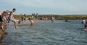 The secret beach under an hour's drive from Manchester