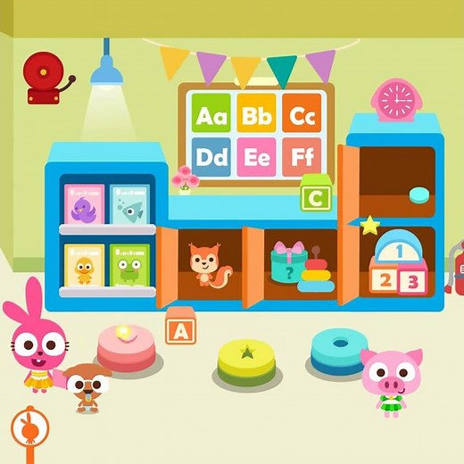 Best Kids Kindergarten role-playing game app – Papo Town Preschool