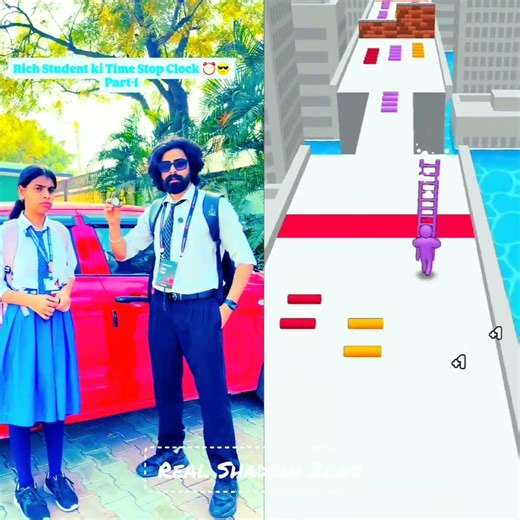 Rich Student ki Time Stop Clock ⏰😎 Part-1#reels #teratrigun #schoollifebytrigun