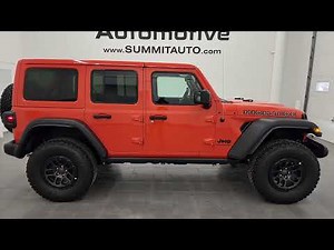 2023 JEEP WRANGLER 4 DOOR HIGH TIDE PUNK' N ORANGE 4K WALKAROUND 23J263 SOLD!