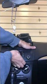 How to remove radio, 2012 Mazda 3