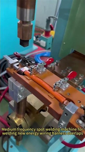 Medium Frequency Spot Welding Machine for New Energy Wiring Harness Overlaps