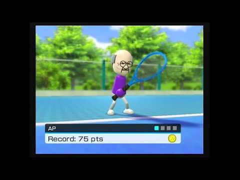 Wii Sports - Tennis - Training: Returning Balls (Platinum)