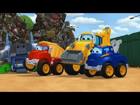 Learn with Chuck & Friends | Rowdy's New Rigg/Grandpa Treadwell | Cartoon for Kids |