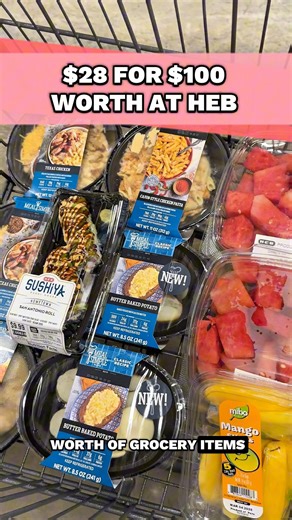 If there is a good grocery deal to be had at HEB, you know I’m gonna find it! Using only digital coupons in the My HEB app, I scored $100 worth of grocery items for just $28!! 🔥 (2/28) #heb #hebdeals #hebcouponers #couponing #coupon #coupondeals #digitalcouponing #couponingforbeginners #howtocoupon #couponcommunity #savingmoney #savingmoneytips #savemoney #moneysavingtips #groceryshopping #frugal #frugalliving #frugalshopper #frugaltips #frugalfinds #txfrugalfinds | Txfrugalfinds