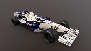 BMW-Sauber F1.06 (Bahrain 2006) - 3D model by Cars & Tracks Development Project (@ctdp)