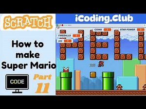 Scratch Mario Pt.11 (E11) - 🎮 How to Code Super Mario Games in Scratch | Scratch 3.0 Game Tutorial