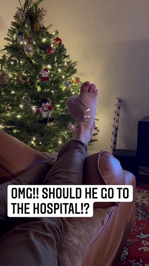 What happened to his foot!? 🦶😮 | Brooklyn B