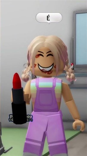 POV: When you try to explain that the lipstick was edible! 💄🤣 #roblox #brookhaven