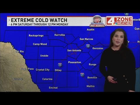 Arctic blast brings icy conditions and dangerous wind chills this weekend