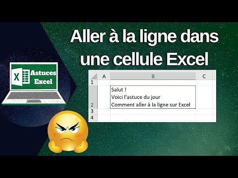 Comment aller à la ligne dans une cellule Excel