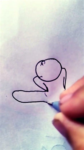 how to draw stickman moves