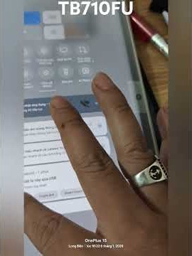 Lenovo Pad Pro GT TB710FU with international ROM (Android 16, ZUI 17.5), region converted, and L1...