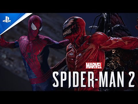 Marvel's Spider-Man 2 Carnage Vs Amazing Spider-Man in Together Mission Gameplay